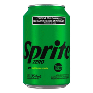 Sprite Zero Lata 354ml Lima Limón Pack 24 Unidades