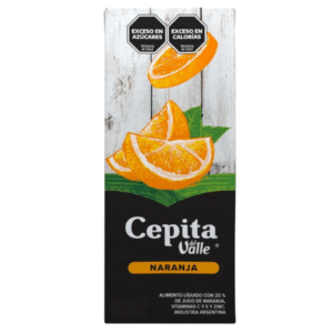 Cepita Jugo De Naranja 1 Litro Pack 8 Unidades