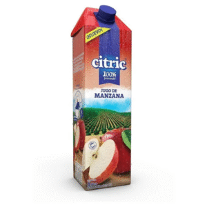 Jugo De Manzana Citric 1l Pack 12 Unidades