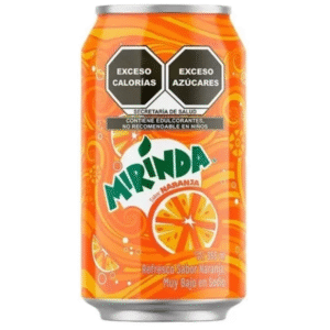 Gaseosa Mirinda Naranja Lata 354ml Pack 24 Unidades